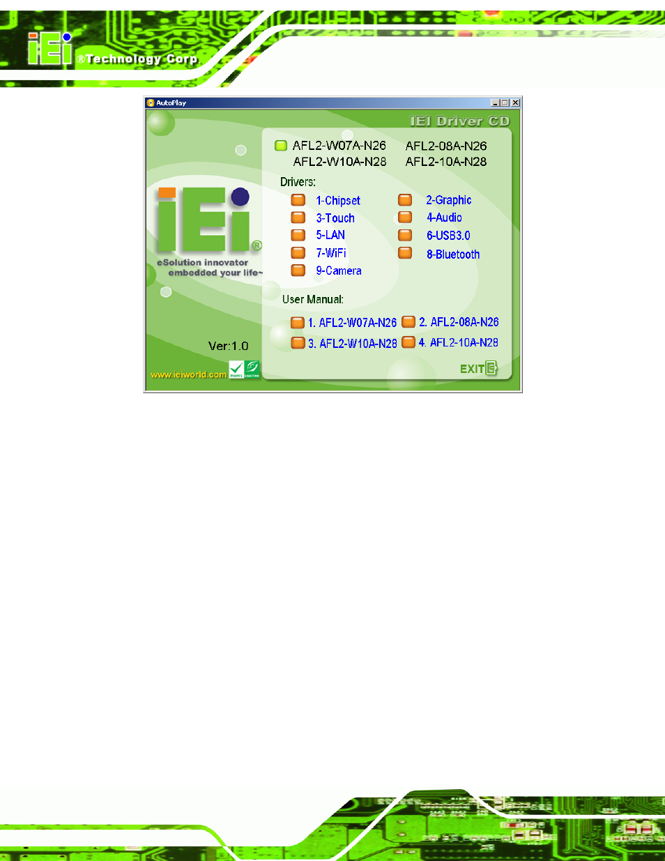 3 chipset driver installation, Hipset, River | Nstallation, Figure 5-1: drivers | IEI Integration AFL2-10A-N28 User Manual | Page 91 / 203