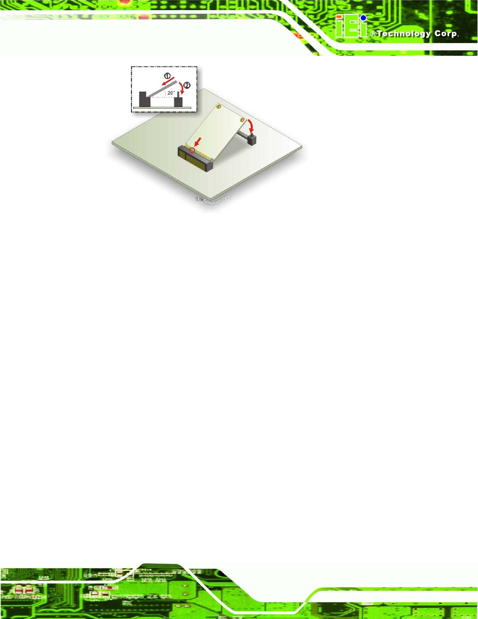 5 rfid reader (optional), Rfid, Eader | Ptional, Figure 4-3: pcie mini card installation | IEI Integration AFL2-08A-N26 User Manual | Page 41 / 195