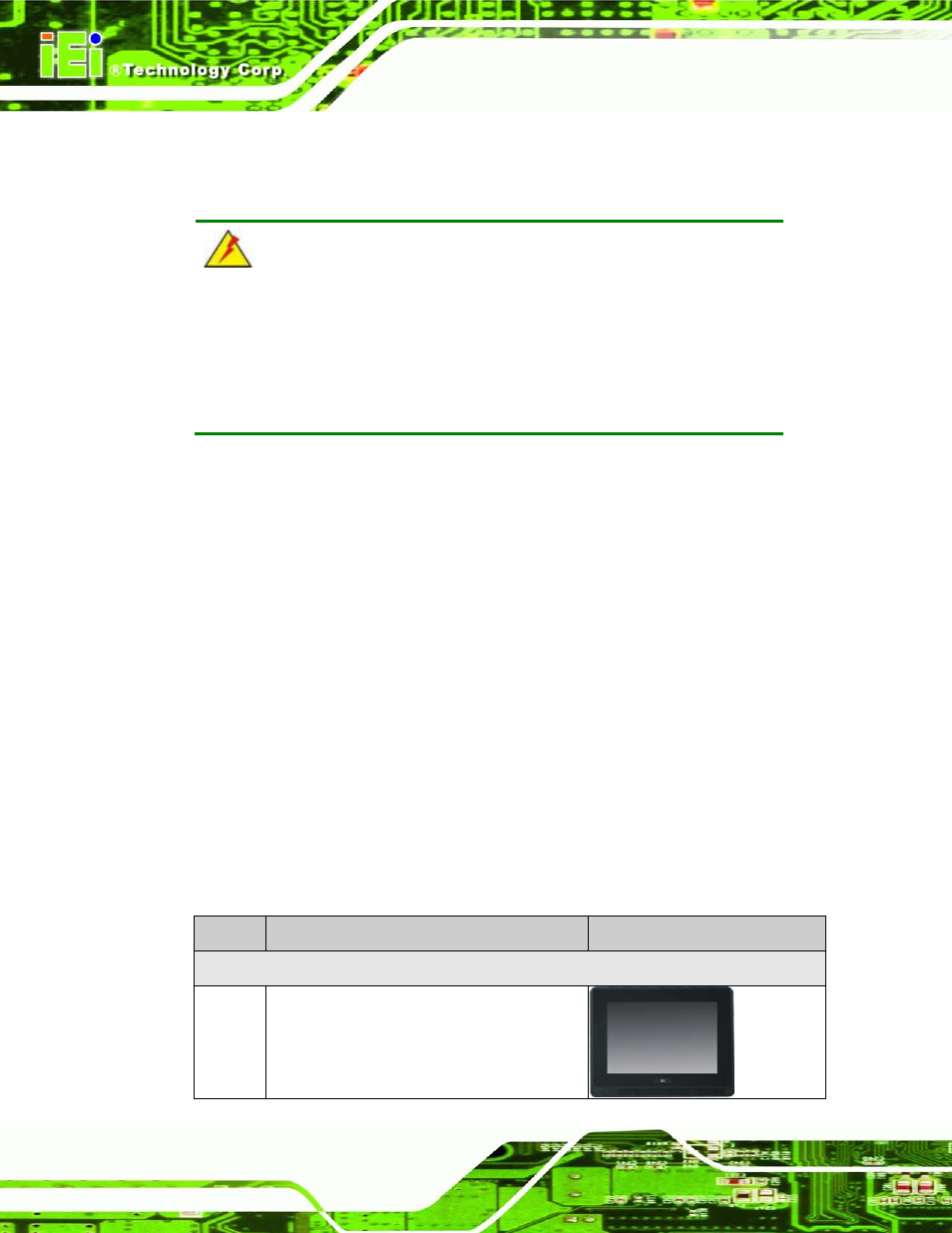 1 unpacking, 1 packing list, Npacking | 1 un pa c kin g | IEI Integration AFL2-W07A-N26 User Manual | Page 34 / 195