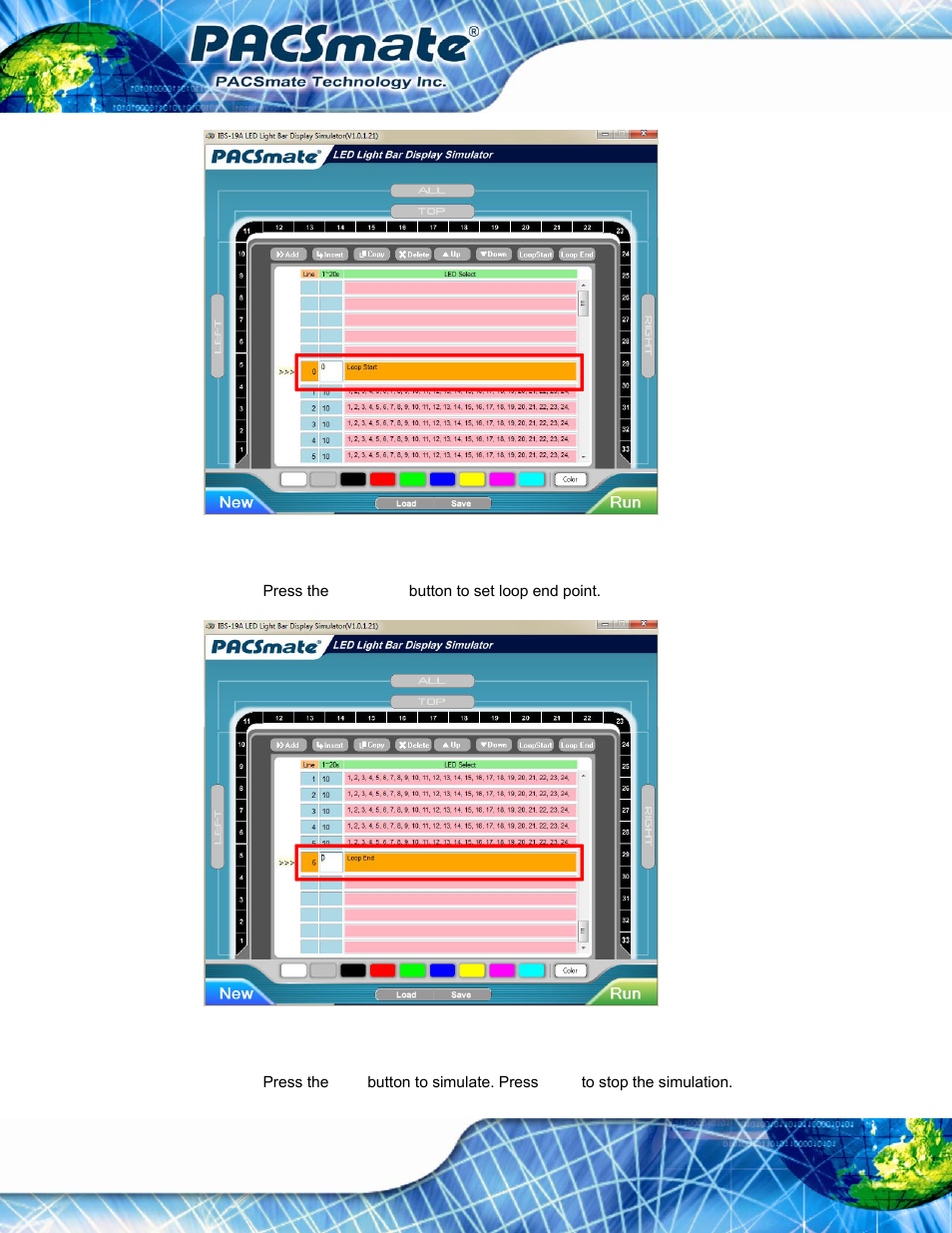 Figure d-20: add loop start, Figure d-21: add loop end | IEI Integration IBS-19A User Manual | Page 145 / 177