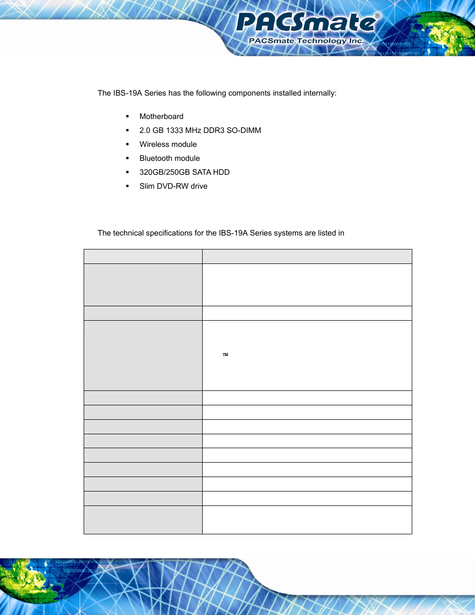 5 internal overview, 6 system specifications, Nternal | Verview, Ystem, Pecifications, Ibs-19a series medical panel pc page 25 | IEI Integration IBS-19A User Manual | Page 25 / 177