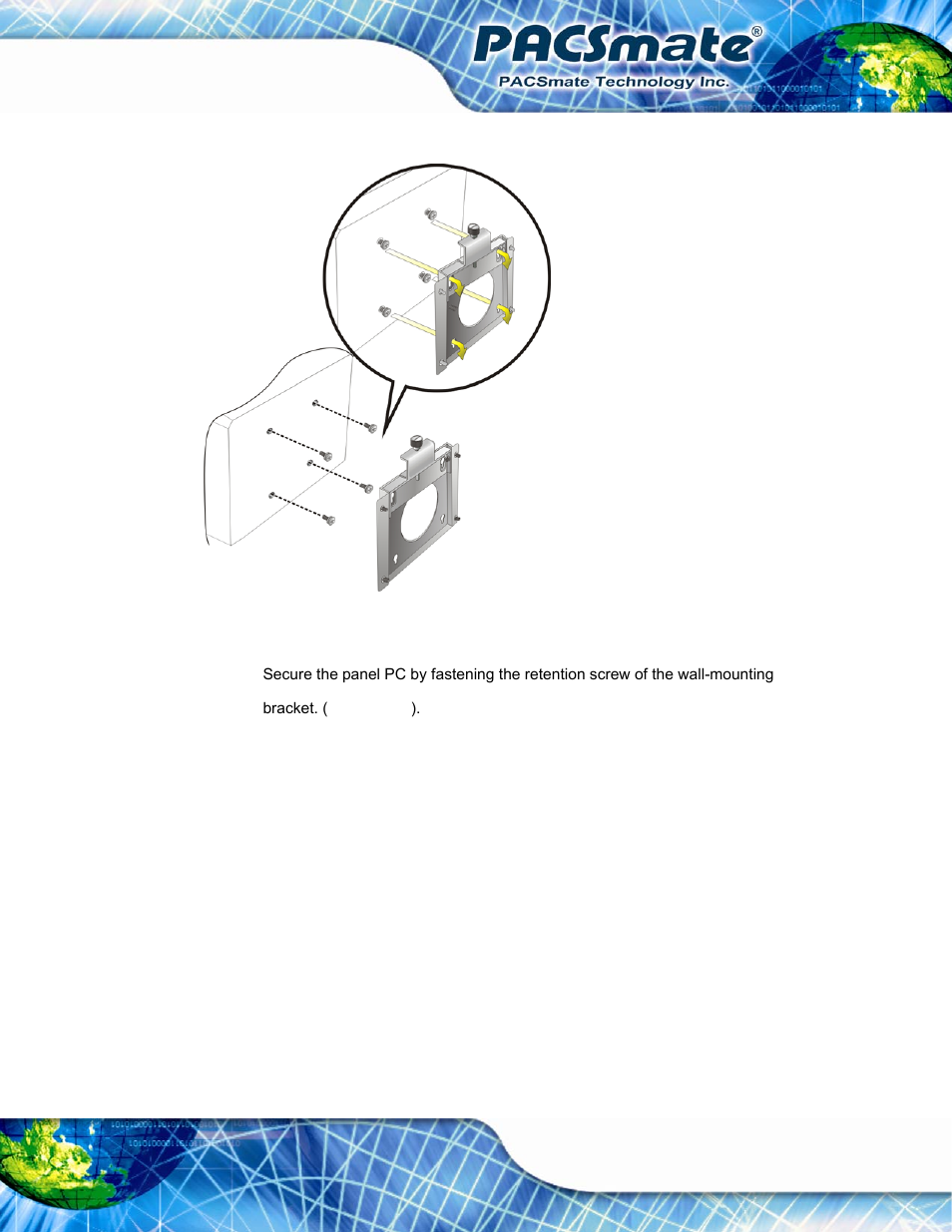 Figure 3-22: chassis support screws | IEI Integration IBS-19A User Manual | Page 51 / 177