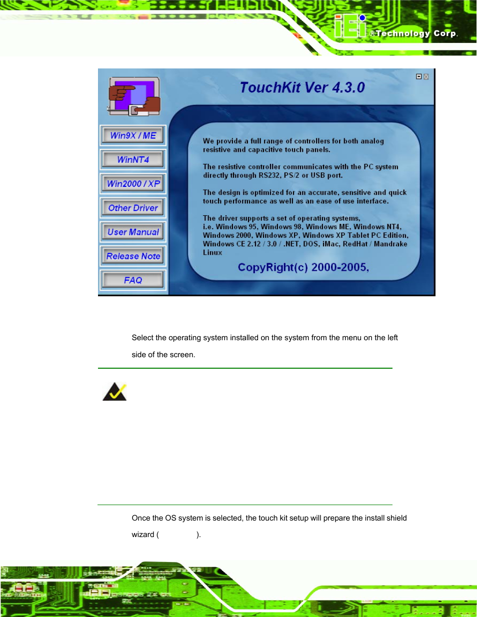 Figure 7-1: driver cd pop up screen | IEI Integration DM_Series v1.14 User Manual | Page 165 / 198