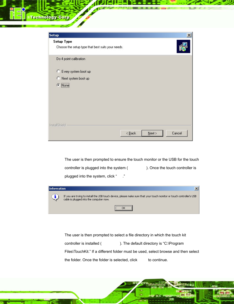 Figure 7-5: install ps/2 interface driver | IEI Integration DM_Series v1.14 User Manual | Page 168 / 198