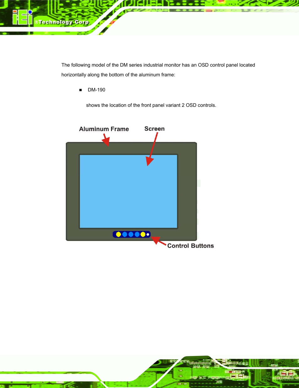 3 front panel variant 2, Figure 2-2: front panel variant 2 | IEI Integration DM_Series v1.14 User Manual | Page 34 / 198