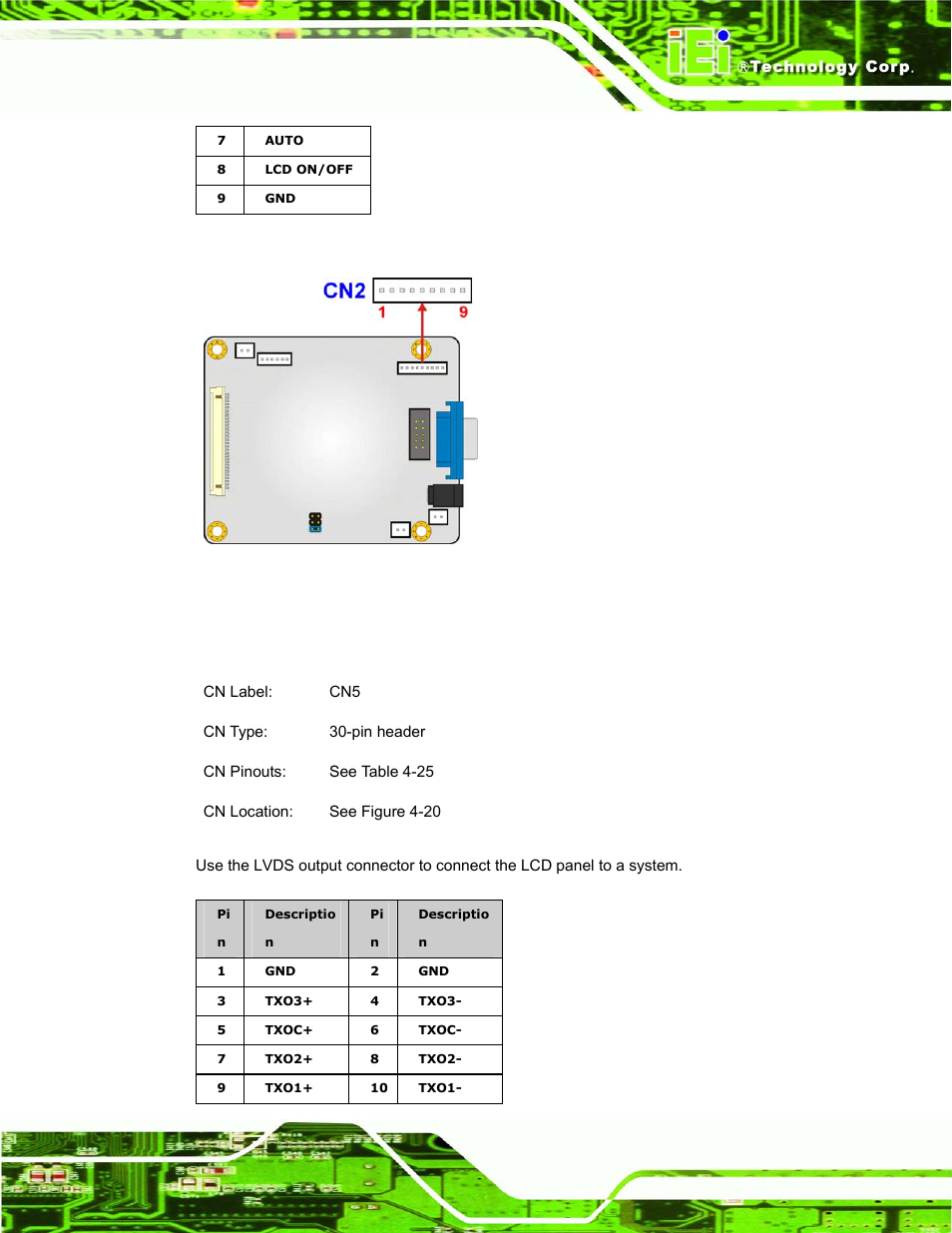12 lvds output connector, Dm series industrial monitor page 99 | IEI Integration DM_Series v1.14 User Manual | Page 99 / 198