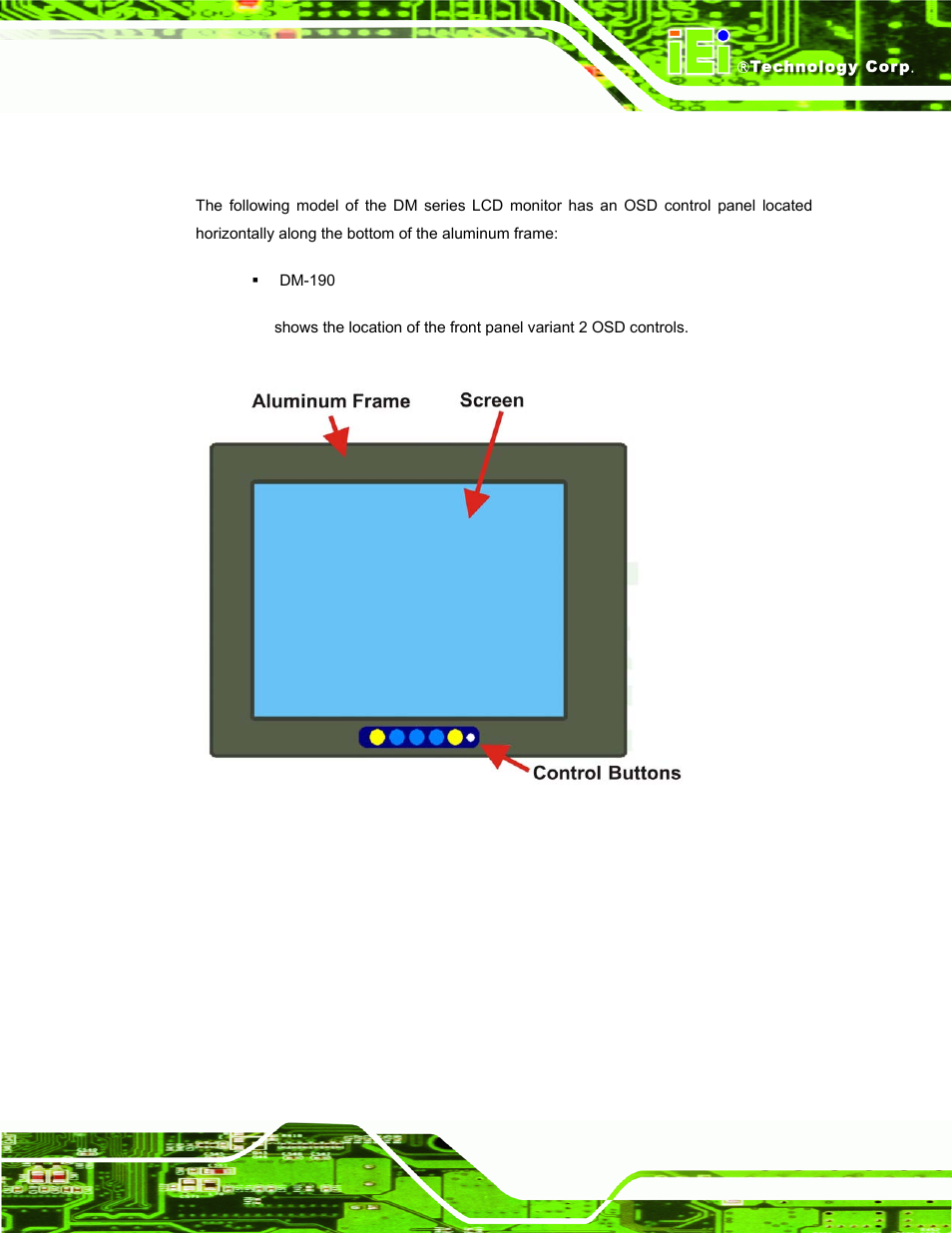 3 front panel variant 2, Figure 2-2: front panel variant 2 | IEI Integration DM_Series v2.05 User Manual | Page 27 / 128