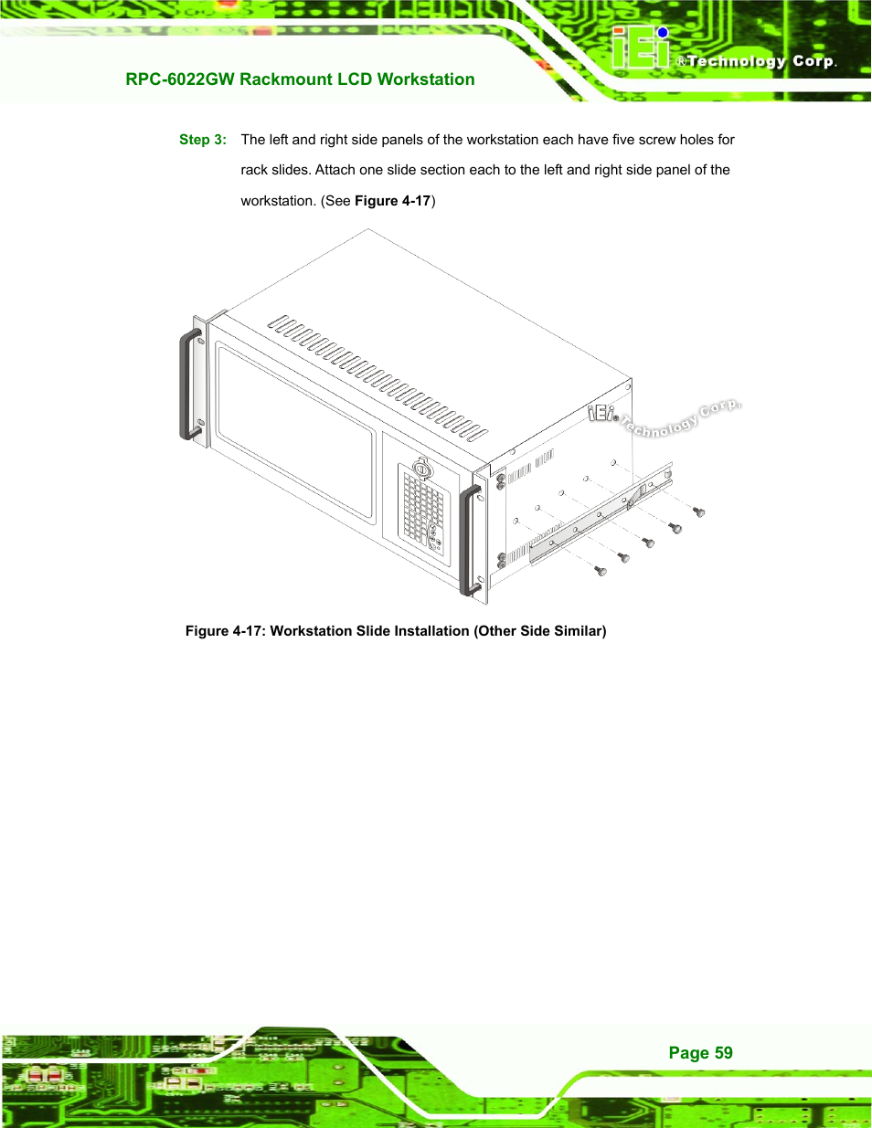 IEI Integration RPC-6022G User Manual | Page 59 / 107