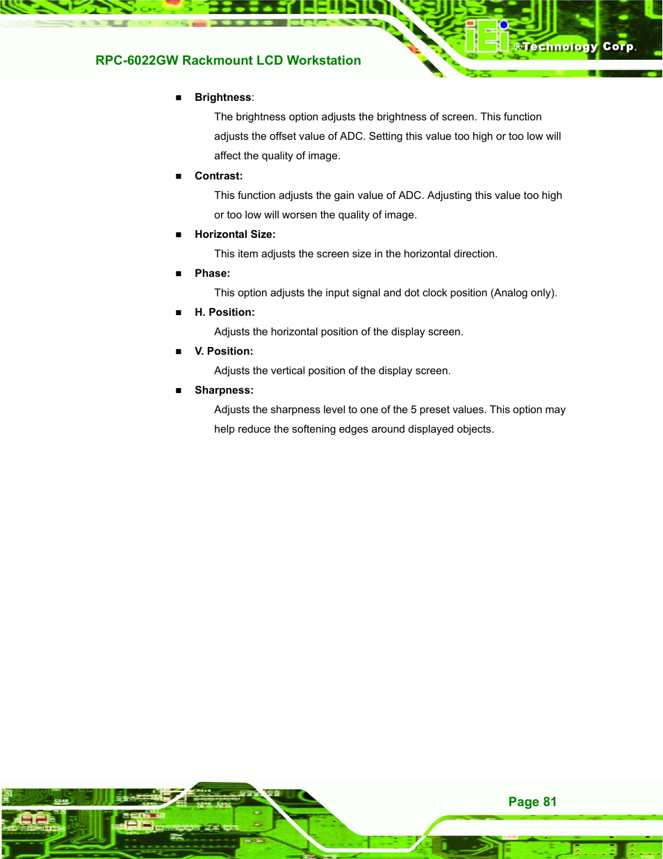 IEI Integration RPC-6022G User Manual | Page 81 / 107