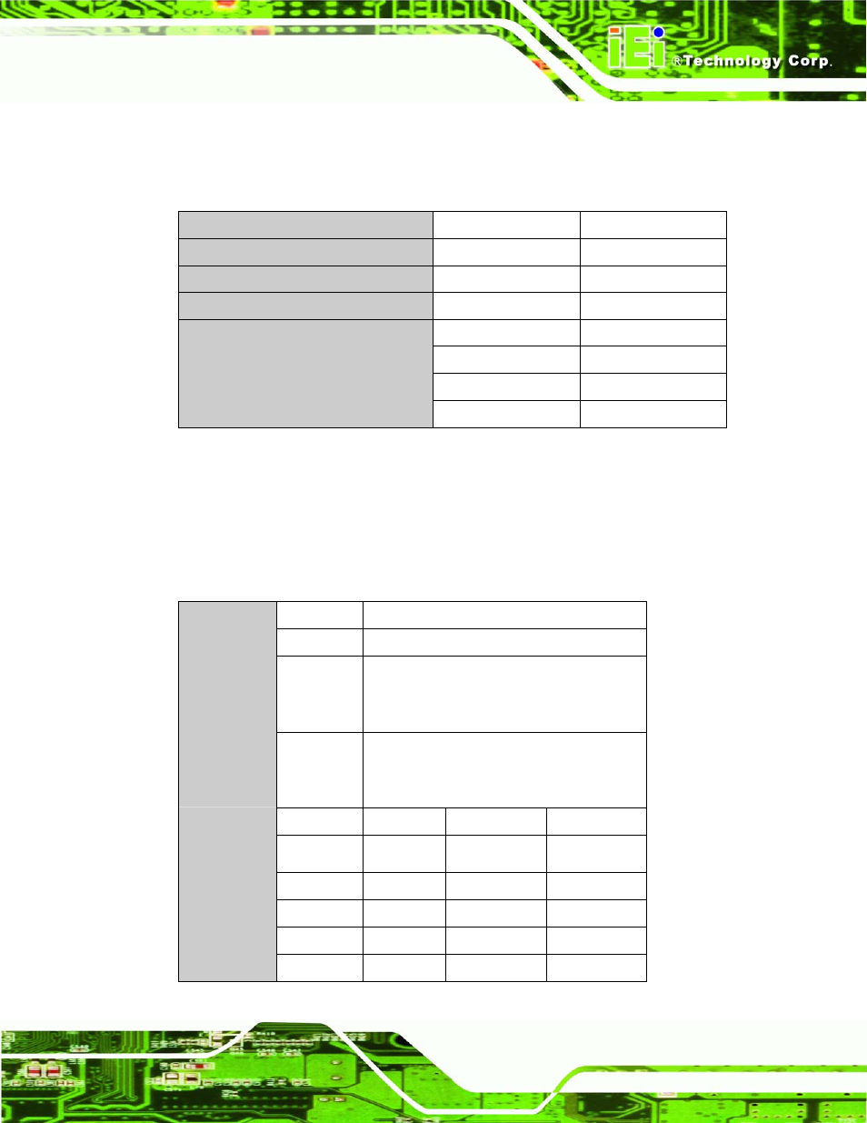 2 lcd specifications, 3 ace-4525ap psu specifications, 2 lcd s | Pecifications, 3 ace-4525ap psu s, Table 3-2: lcd specifications, Page 13 | IEI Integration RPC-6106_6108 User Manual | Page 23 / 85