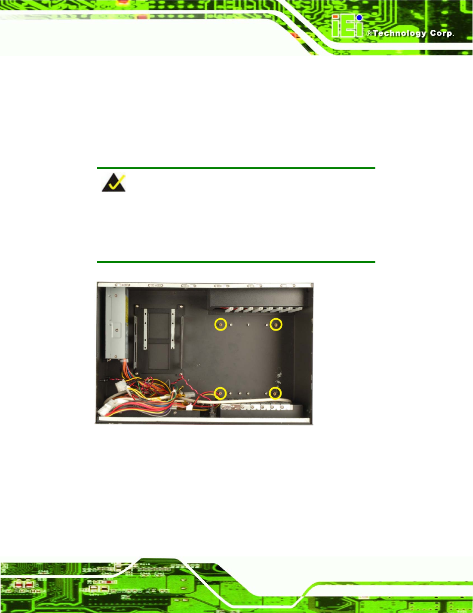 5 install the backplane | IEI Integration RPC-6106_6108 User Manual | Page 37 / 85