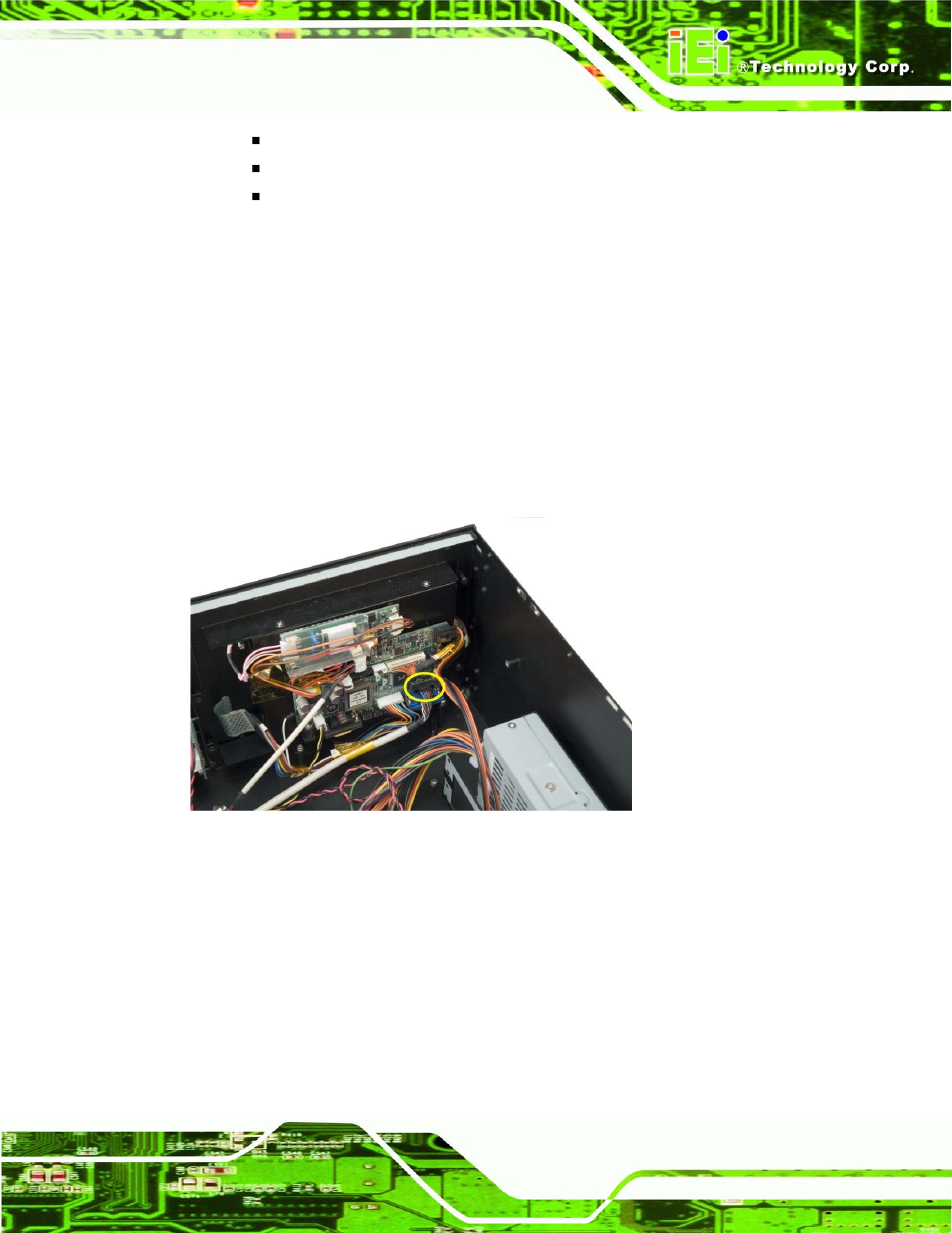 1 vga cable, Figure 4-8: vga connector on the ad board | IEI Integration RPC-6106_6108 User Manual | Page 41 / 85