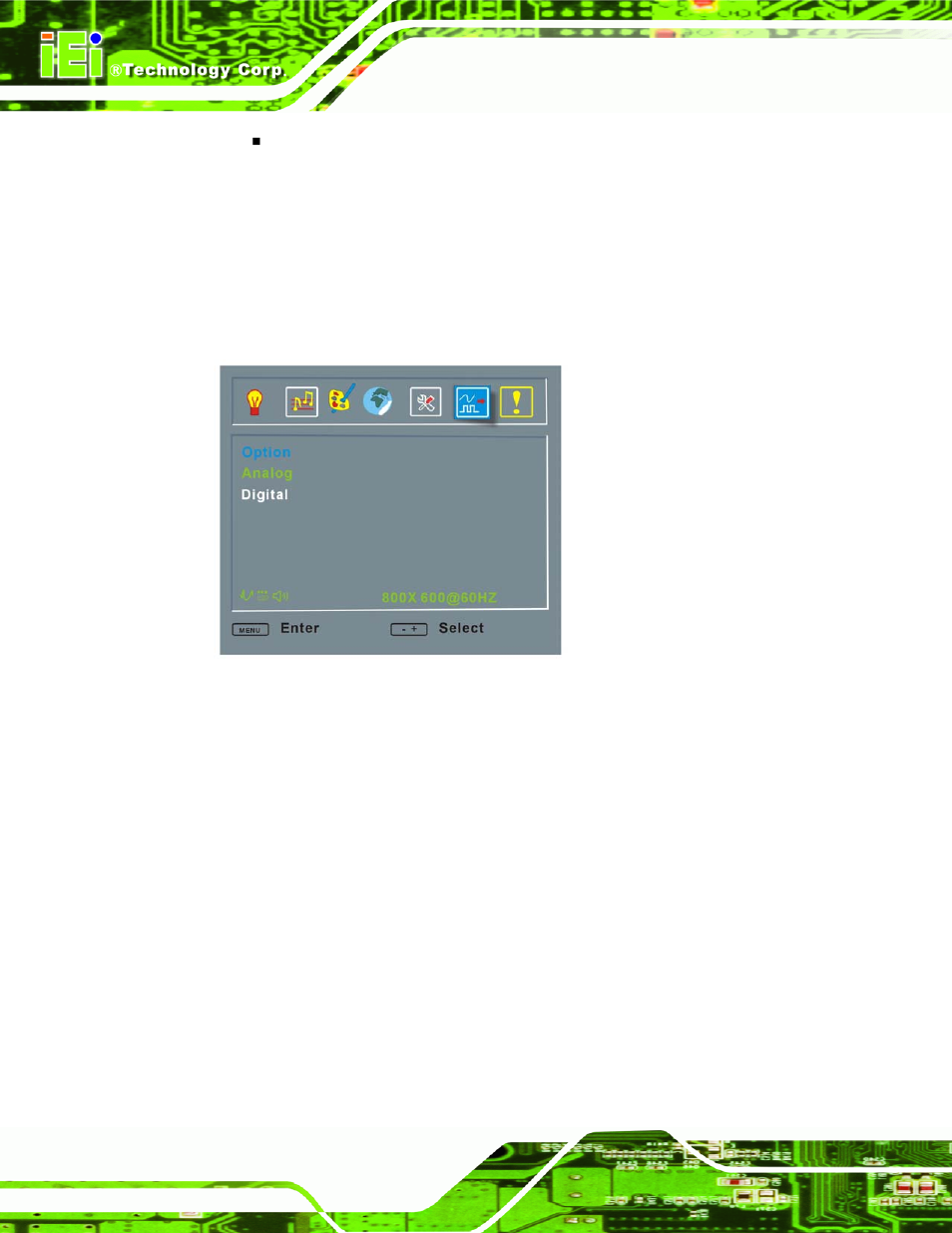 5 signal, Figure 6-6: signal menu | IEI Integration RPC-6106_6108 User Manual | Page 64 / 85