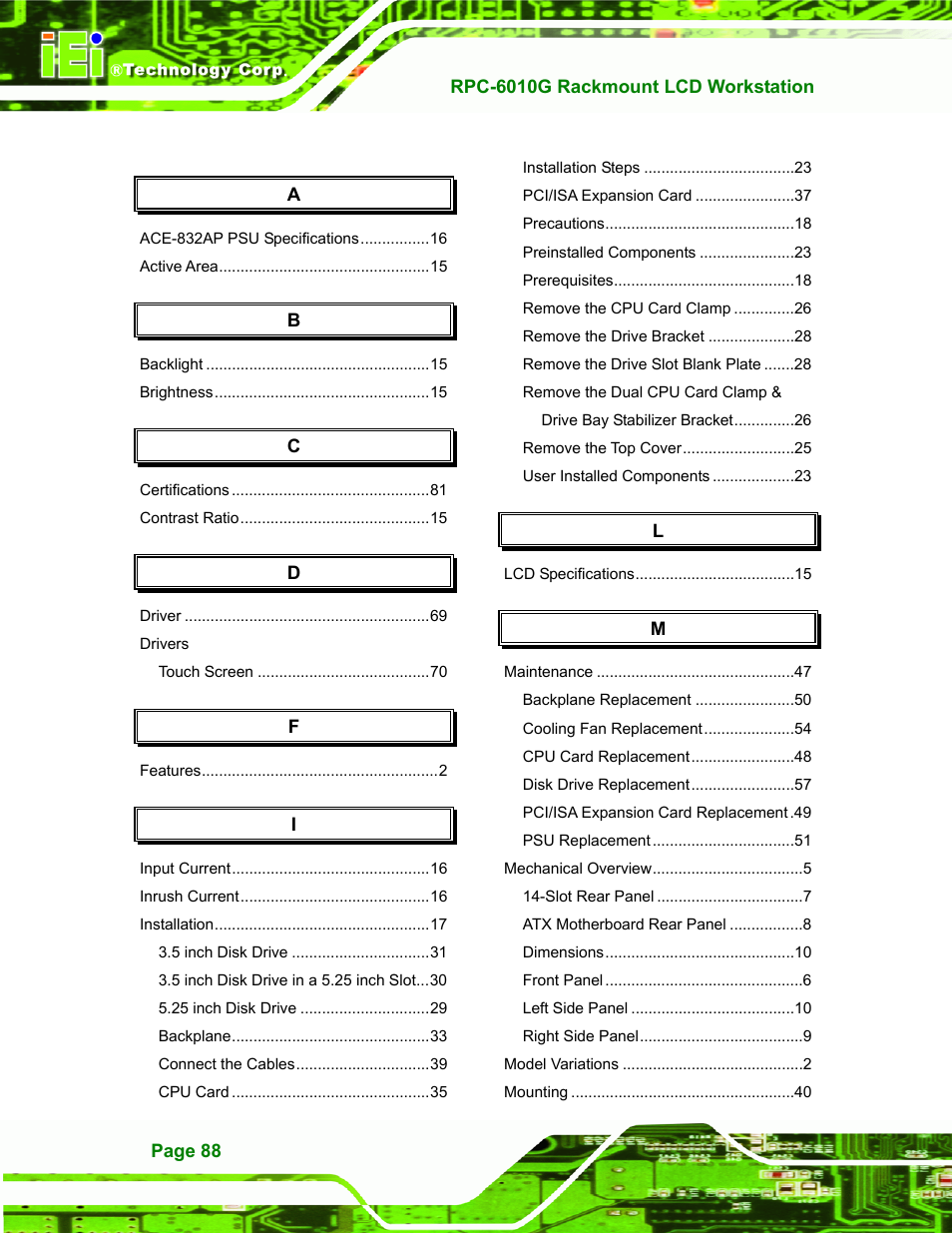 IEI Integration RPC-6010G User Manual | Page 98 / 99