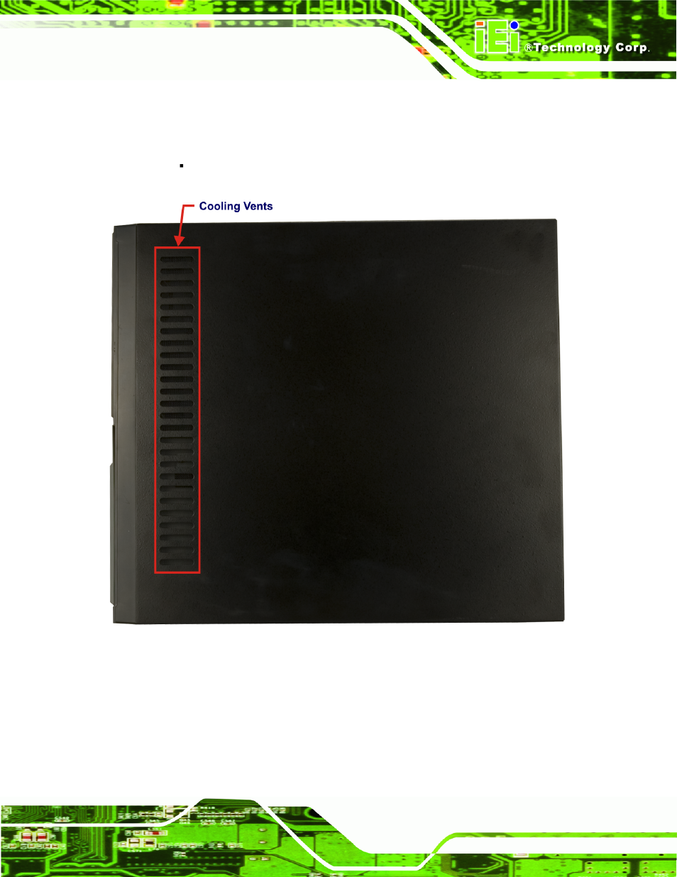 4 top panel, Figure 2-4: ec-1040gb top panel | IEI Integration EC-1040G User Manual | Page 19 / 85
