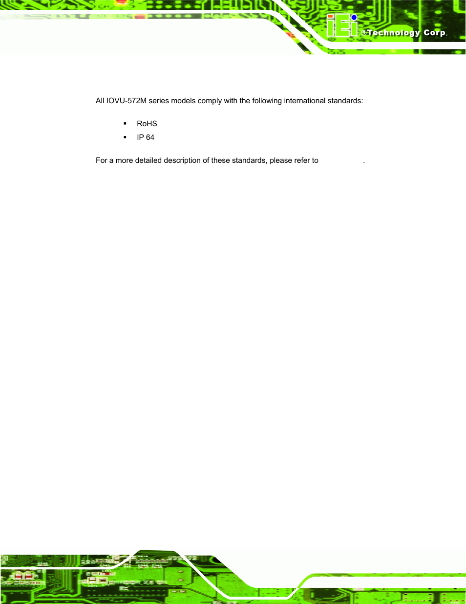 5 certifications, Ertifications | IEI Integration IOVU-572M User Manual | Page 12 / 53