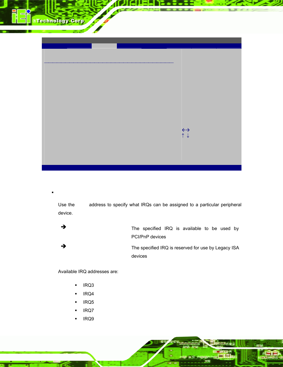 Bios menu 14: pci/pnp configuration | IEI Integration EP-308A v1.15 User Manual | Page 78 / 115