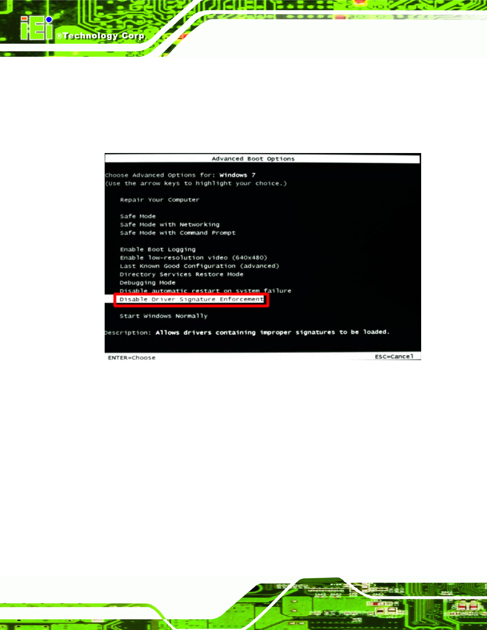 1 driver installation in 64-bit windows 7 os | IEI Integration HDC-502E_SDK_Windows User Manual | Page 12 / 57