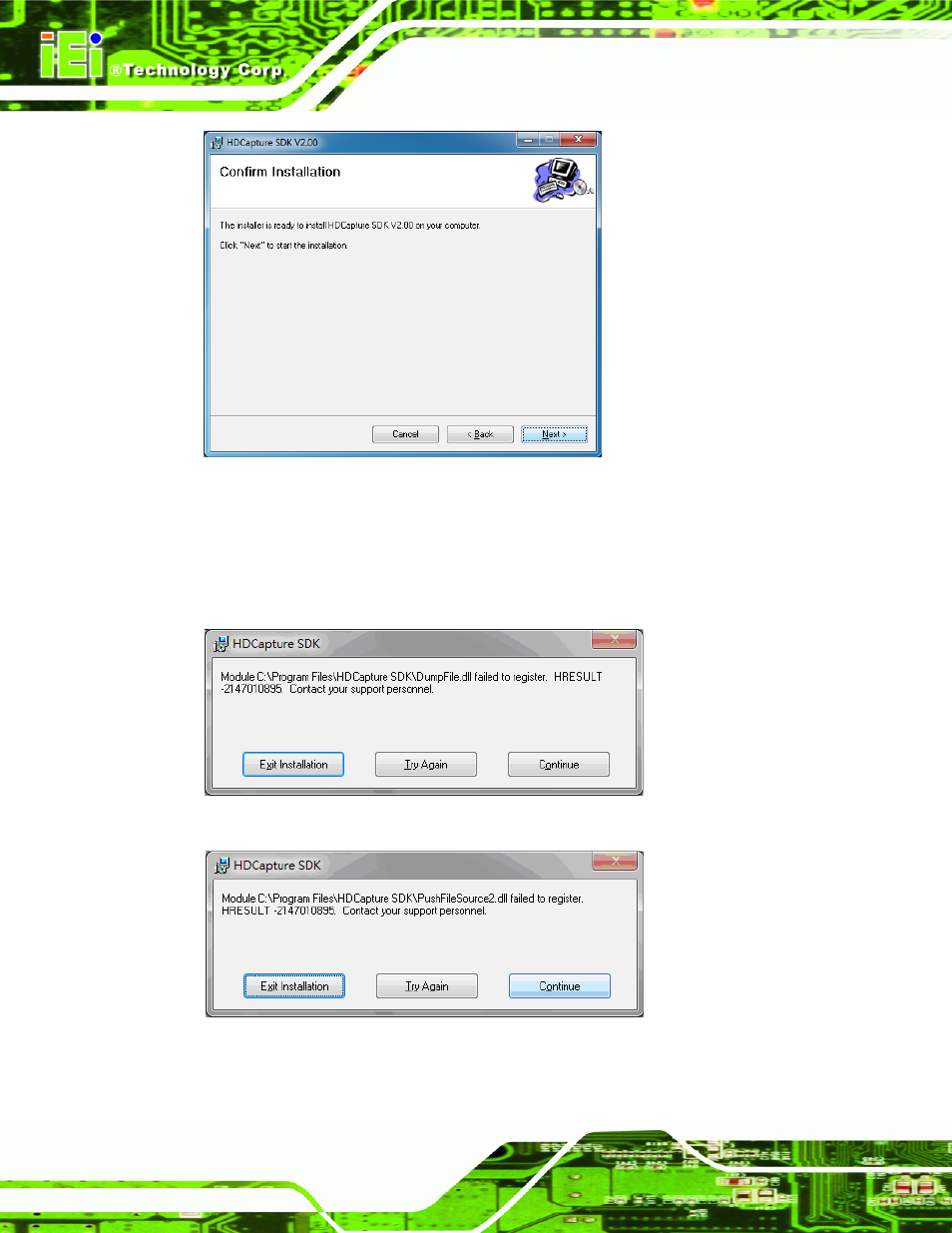 IEI Integration HDC-4x-Series_SDK_Windows User Manual | Page 14 / 56