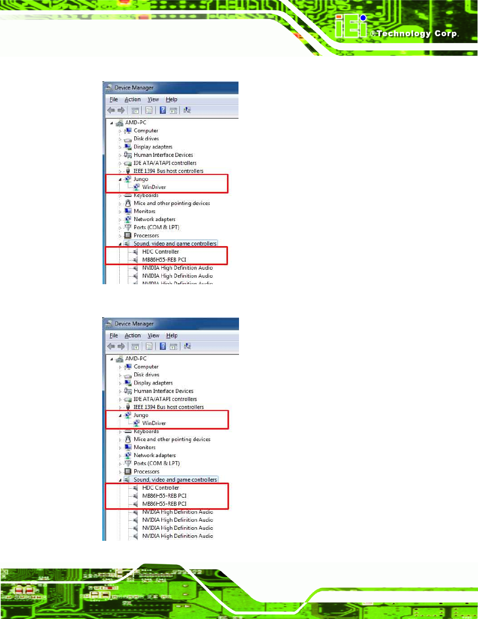 IEI Integration HDC-3x-Series User Manual | Page 35 / 61