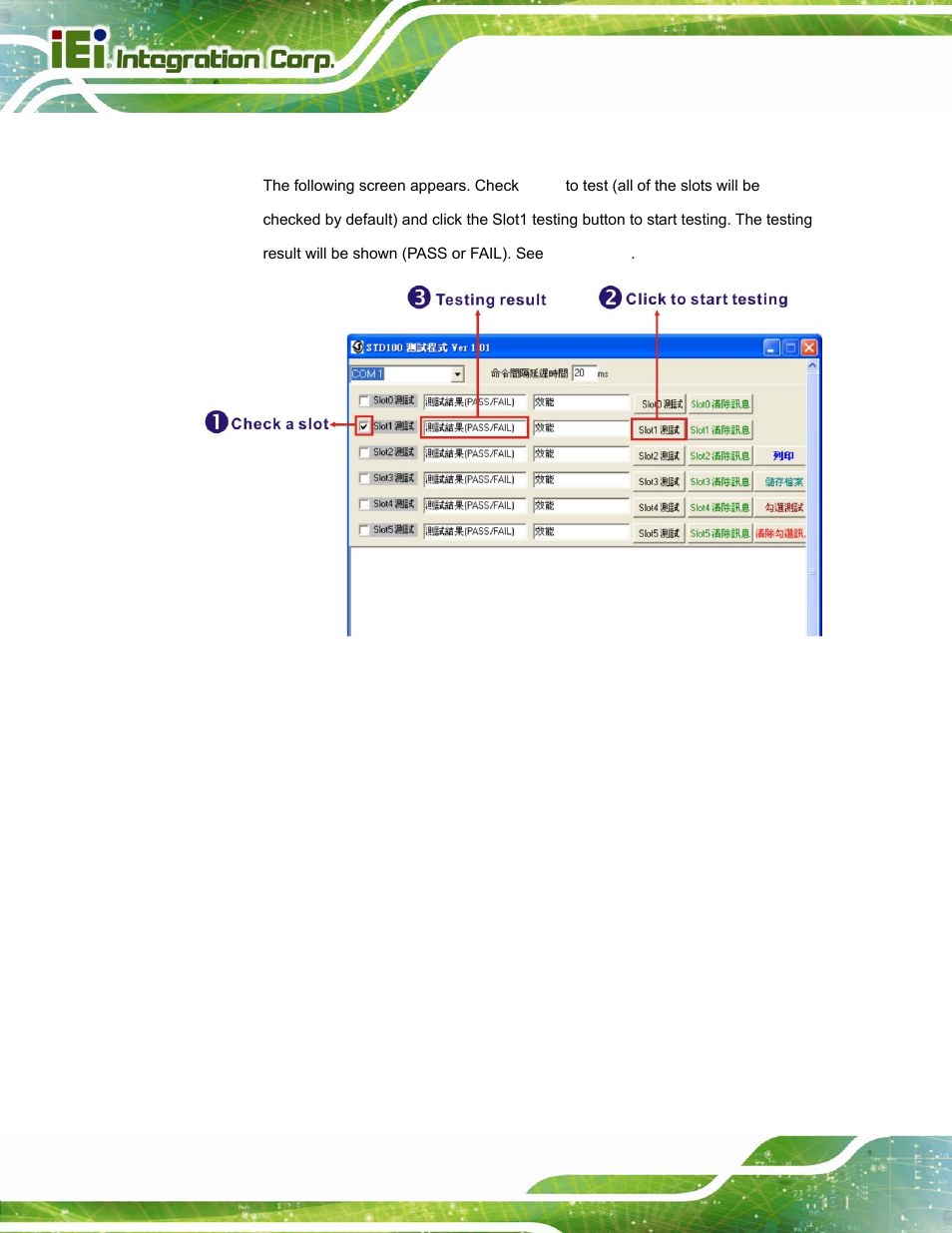 Figure 3-32: smart card reader testing 2 | IEI Integration ICECEARE-10W User Manual | Page 46 / 107