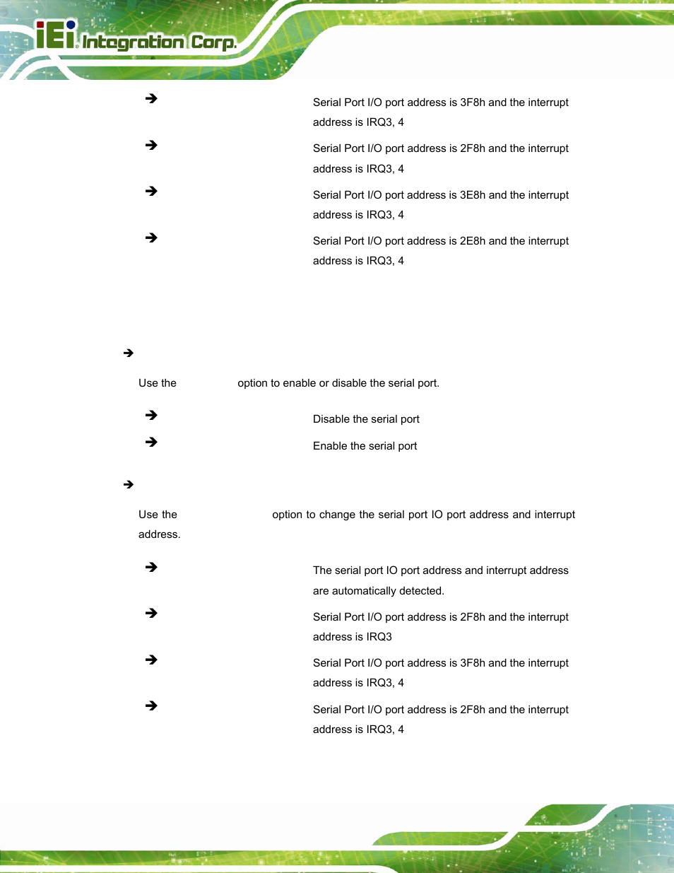 2 serial port 2 configuration | IEI Integration ICECEARE-10W User Manual | Page 74 / 107