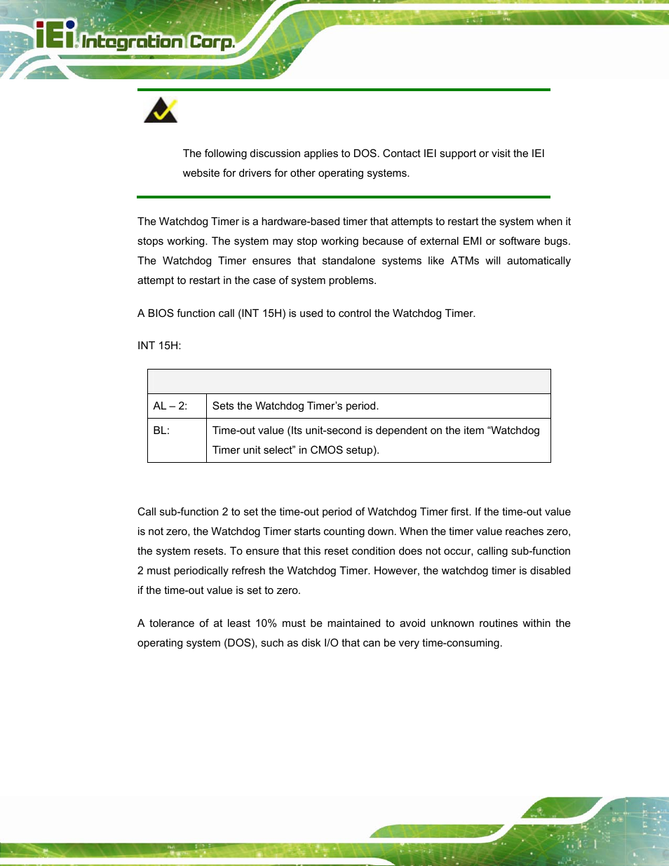 IEI Integration ICELOG 7 User Manual | Page 63 / 68