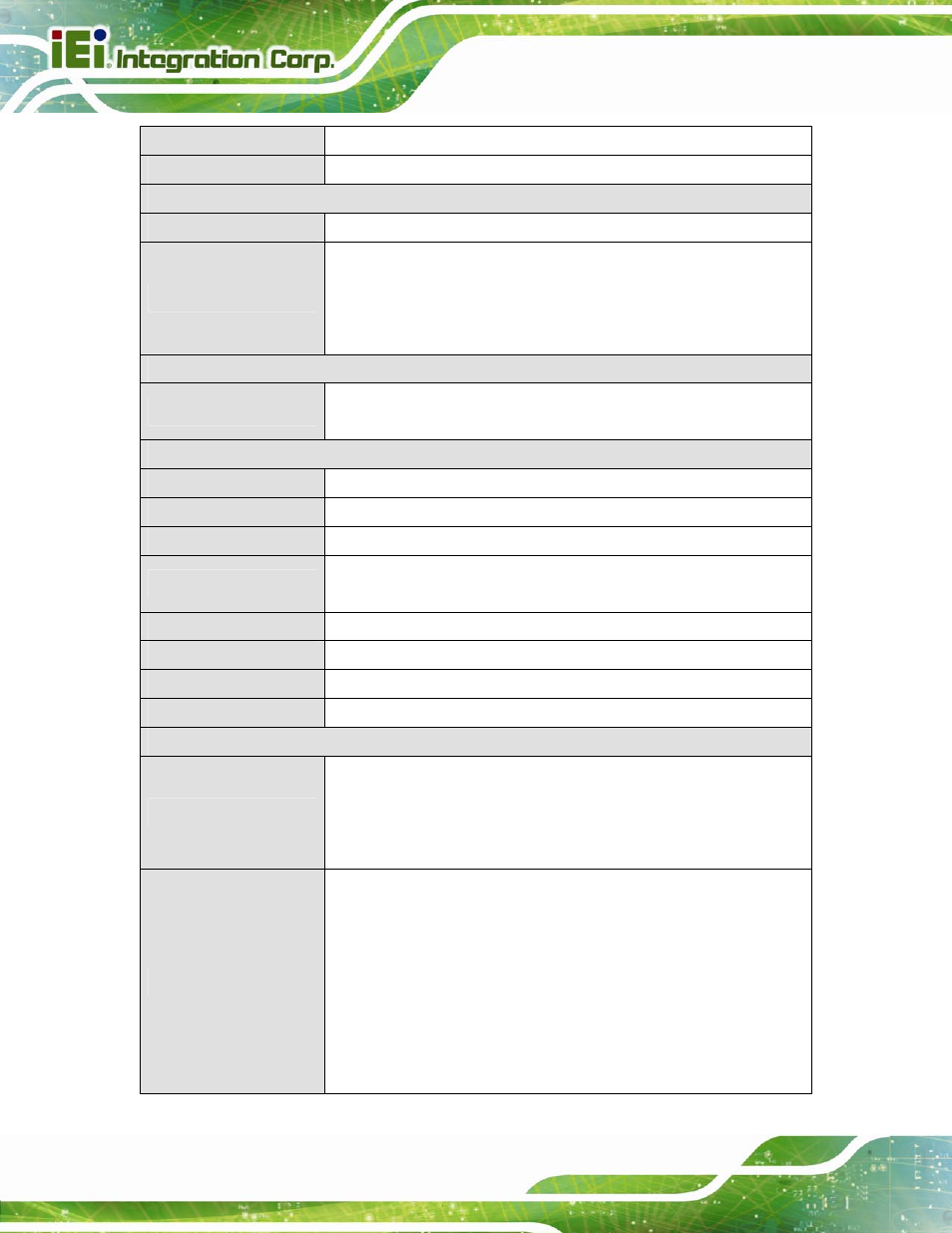IEI Integration AVL-3000 User Manual | Page 20 / 151