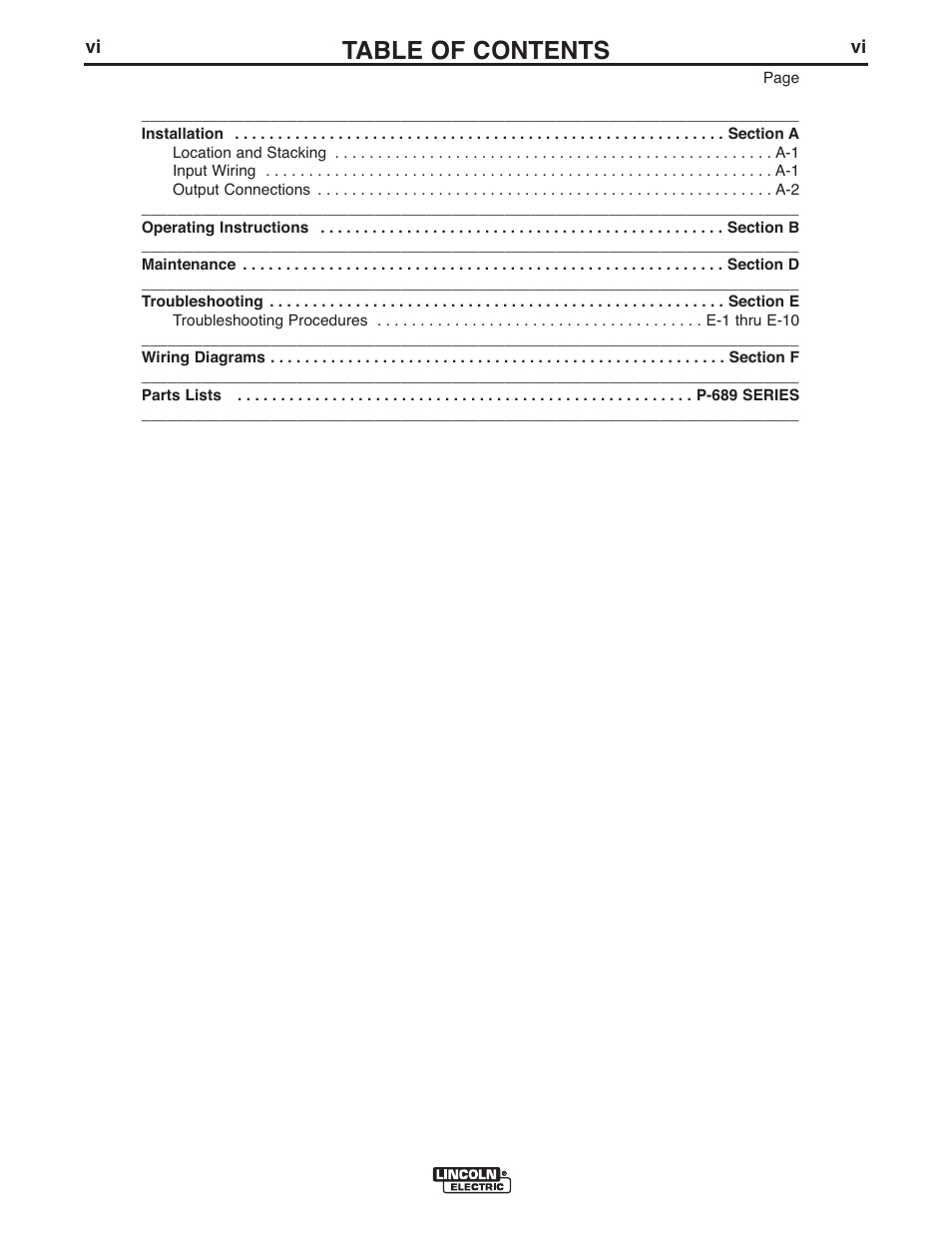Lincoln Electric IM10110 IDEALARC R3R-400 User Manual | Page 7 / 25