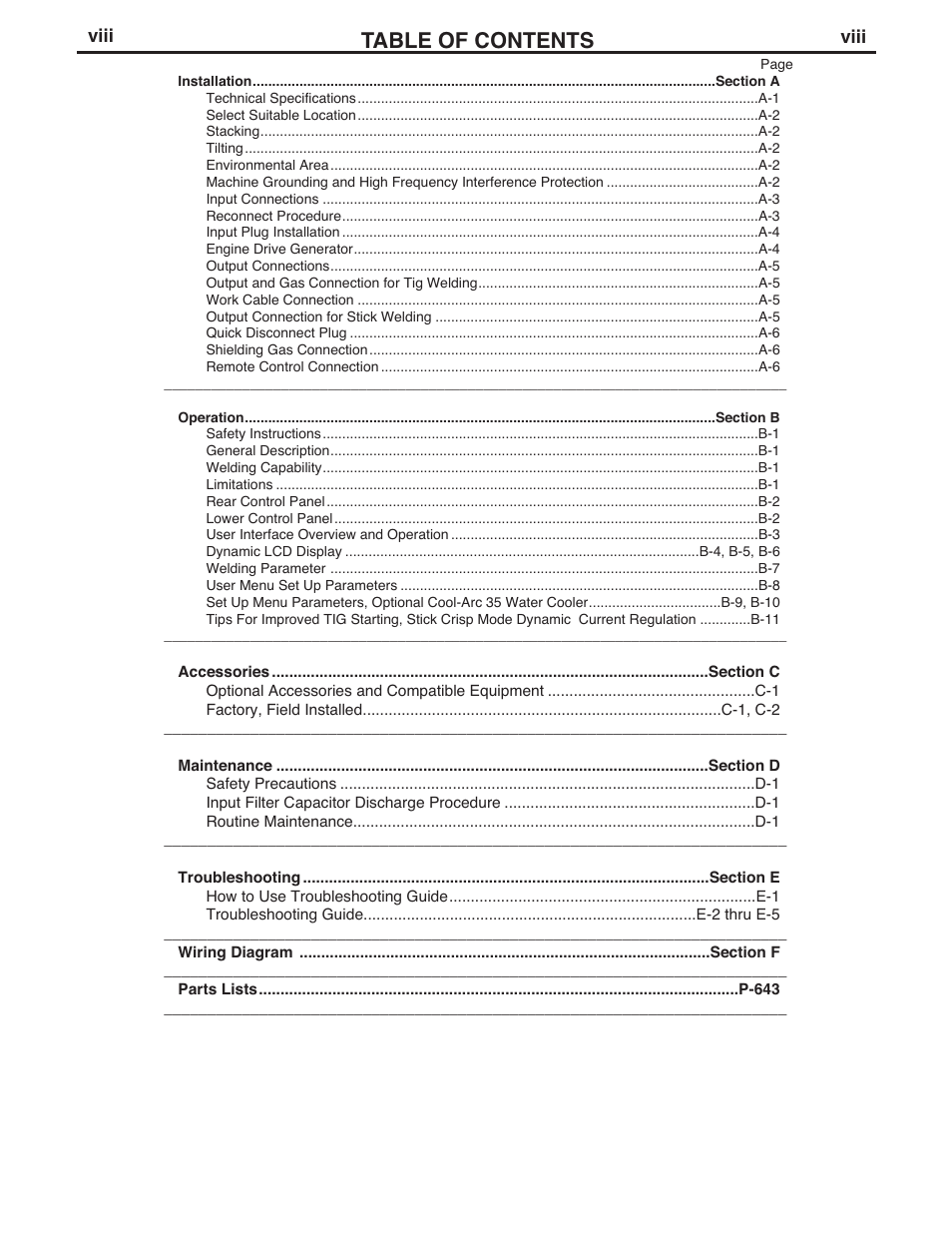 Lincoln Electric IM10051 INVERTEC V311-T AC_DC User Manual | Page 9 / 38