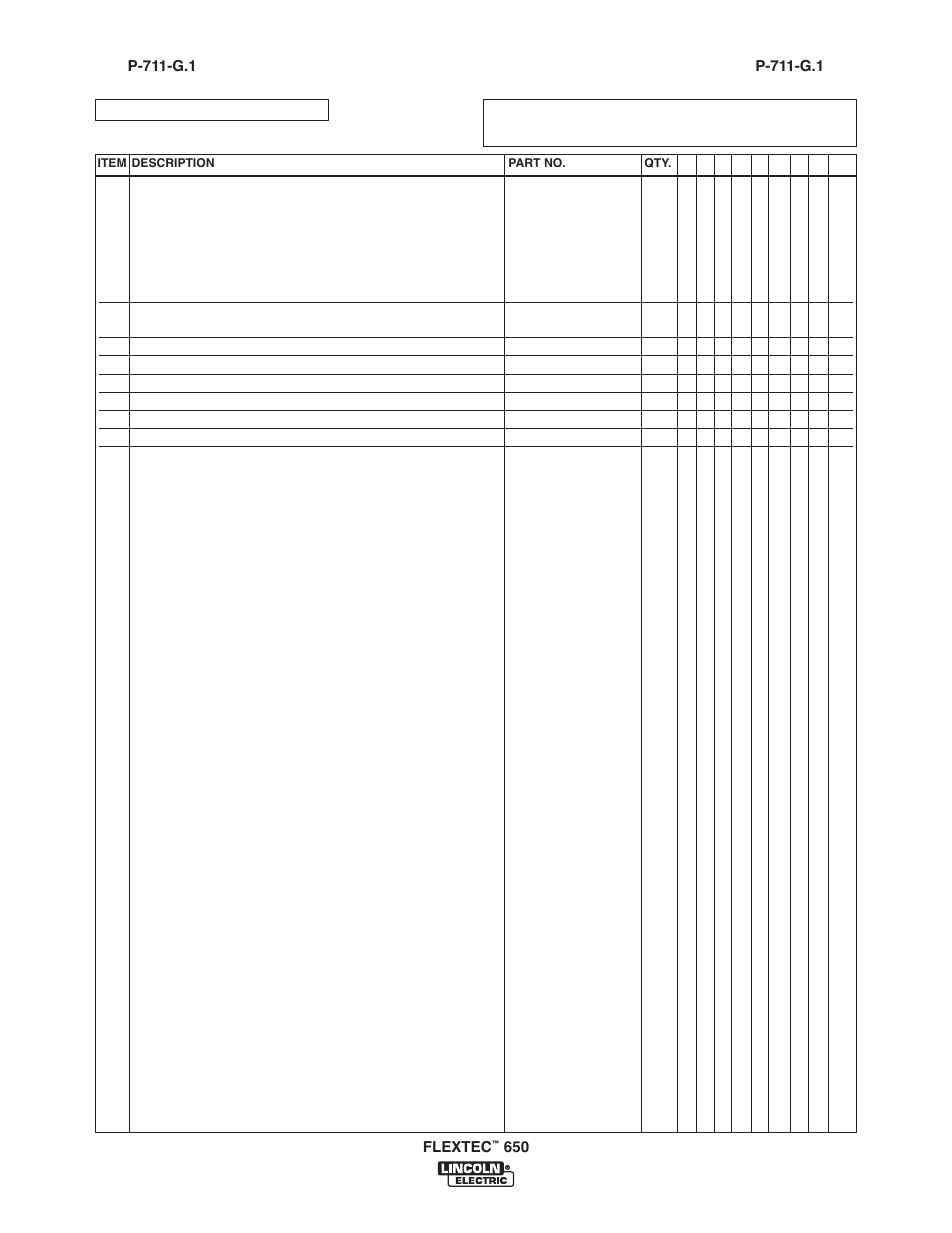 Lincoln Electric IM10132 FLEXTEC 650 User Manual | Page 55 / 56