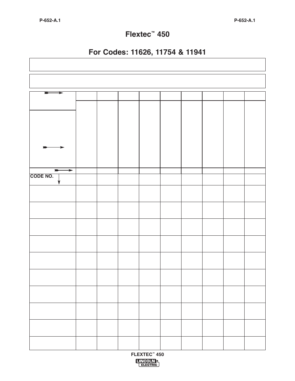 Flextec | Lincoln Electric IM10062 FLEXTEC 450 User Manual | Page 43 / 72