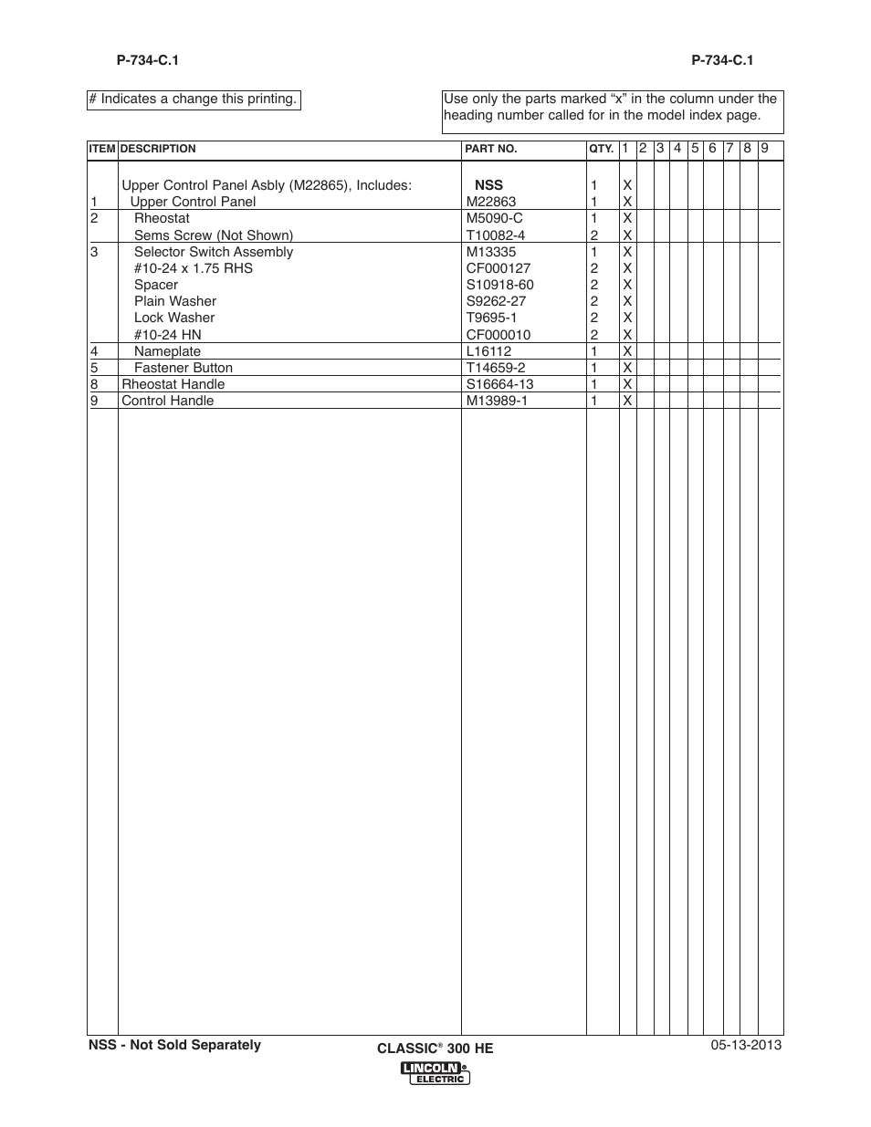 Lincoln Electric IM10153 CLASSIC 300 HE User Manual | Page 39 / 60