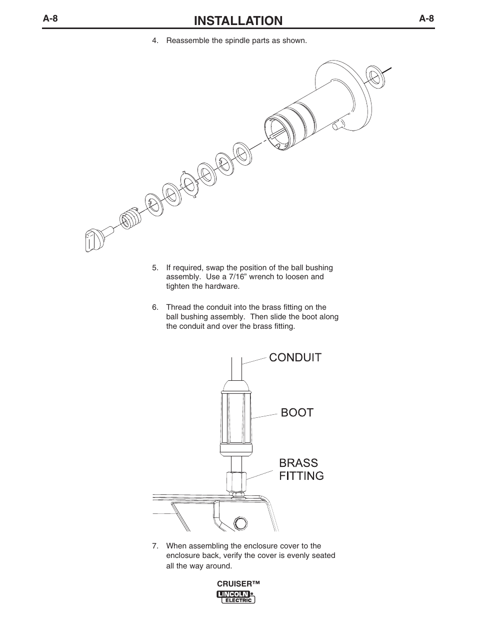 Installation | Lincoln Electric IM10098 CRUISER User Manual | Page 15 / 54