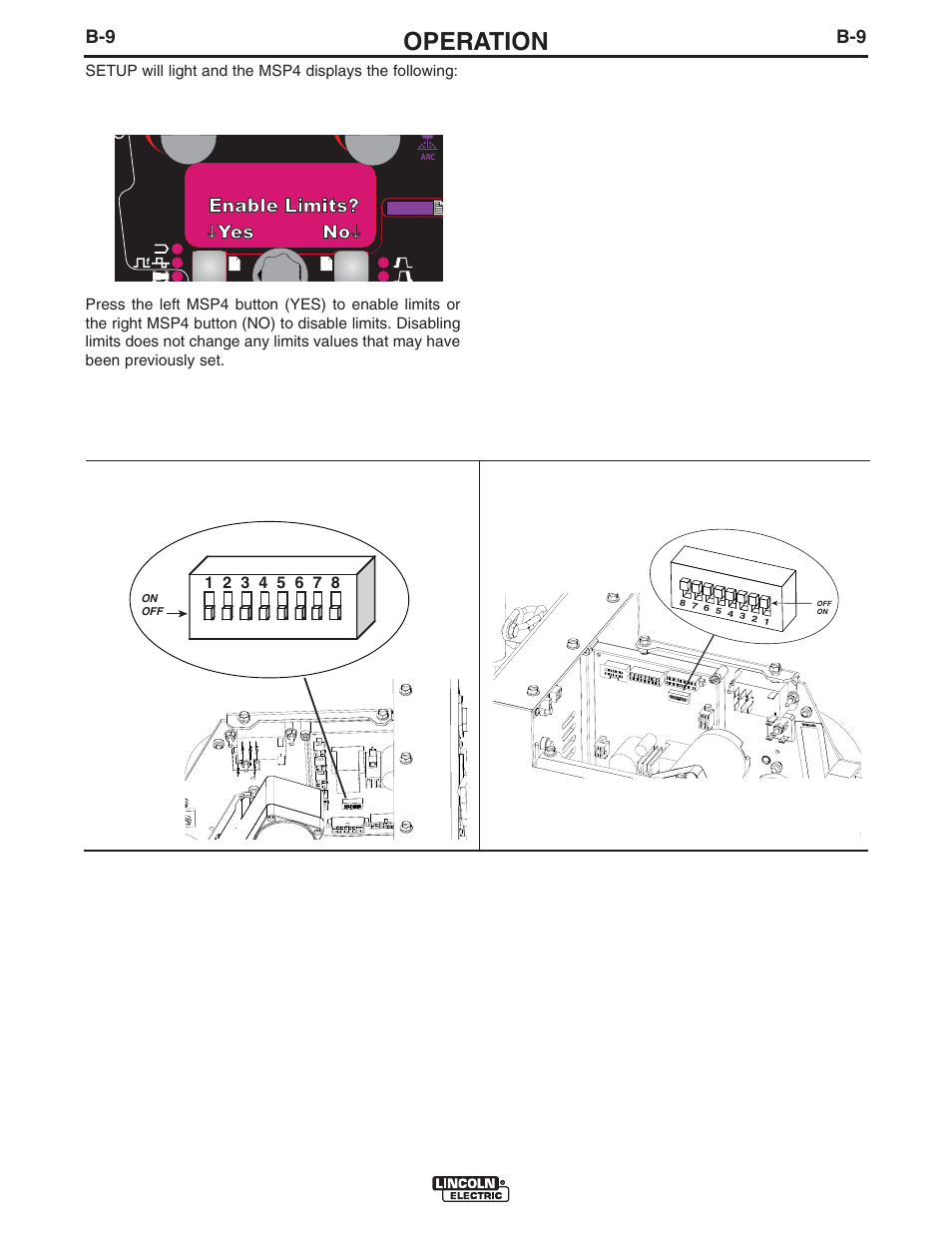 Operation | Lincoln Electric IM10098 CRUISER User Manual | Page 41 / 54