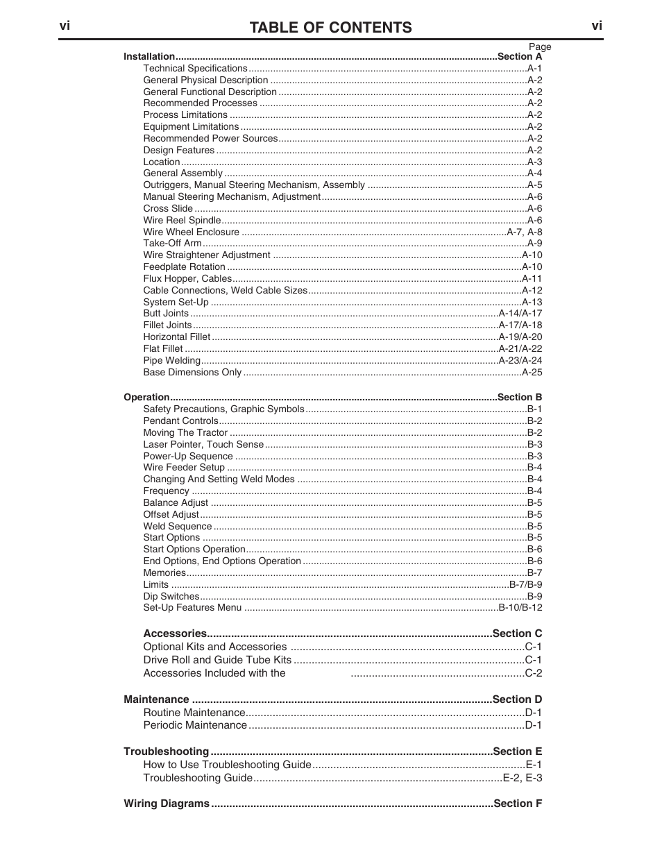 Lincoln Electric IM10098 CRUISER User Manual | Page 7 / 54