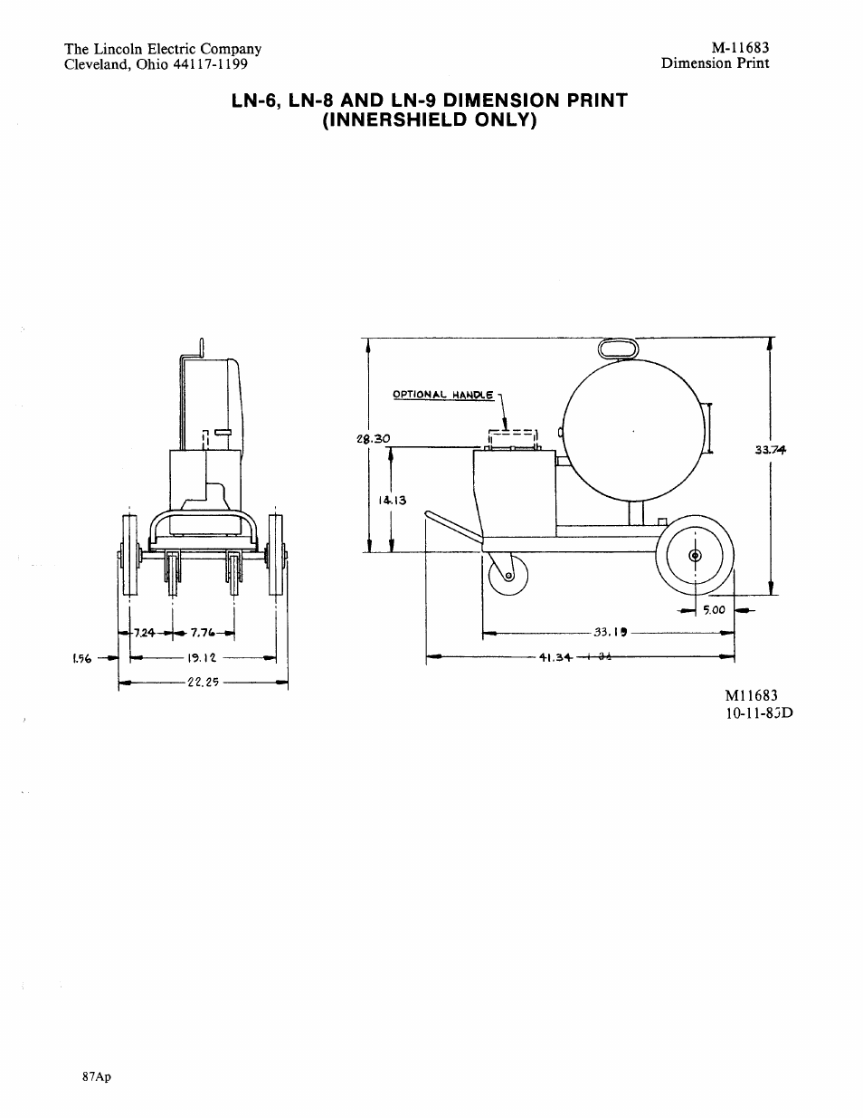 Lincoln Electric IM294 LN-9 SEMIAUTOMATIC WIRE FEEDER User Manual | Page 141 / 148