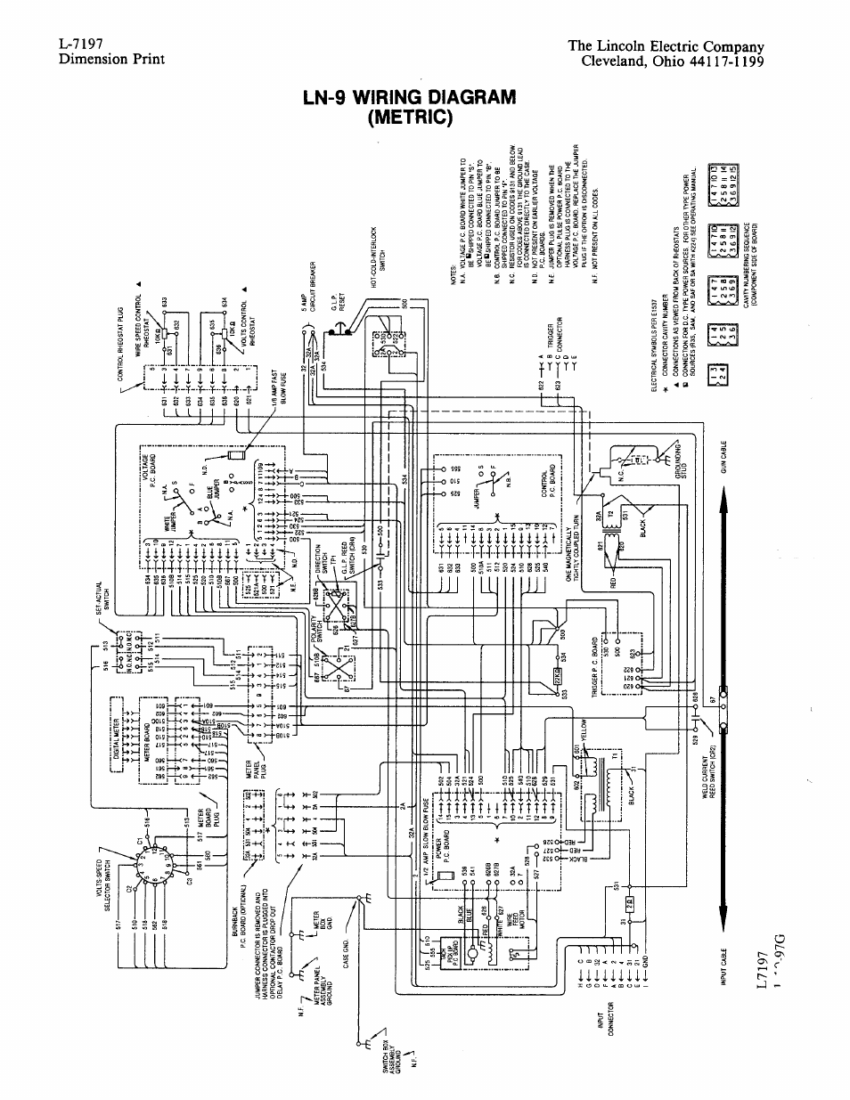 Lincoln Electric IM294 LN-9 SEMIAUTOMATIC WIRE FEEDER User Manual | Page 142 / 148