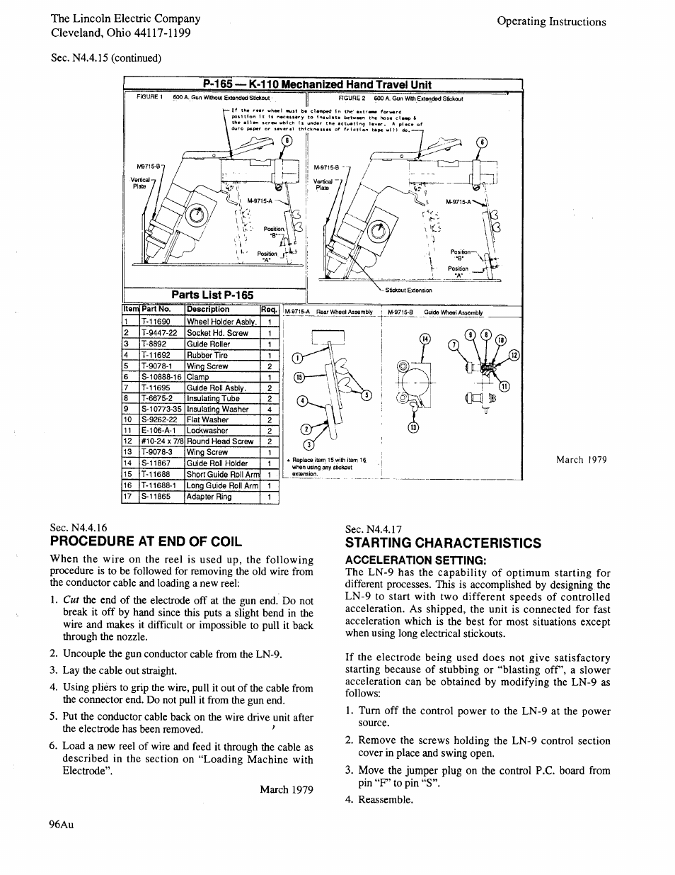 Lincoln Electric IM294 LN-9 SEMIAUTOMATIC WIRE FEEDER User Manual | Page 55 / 148