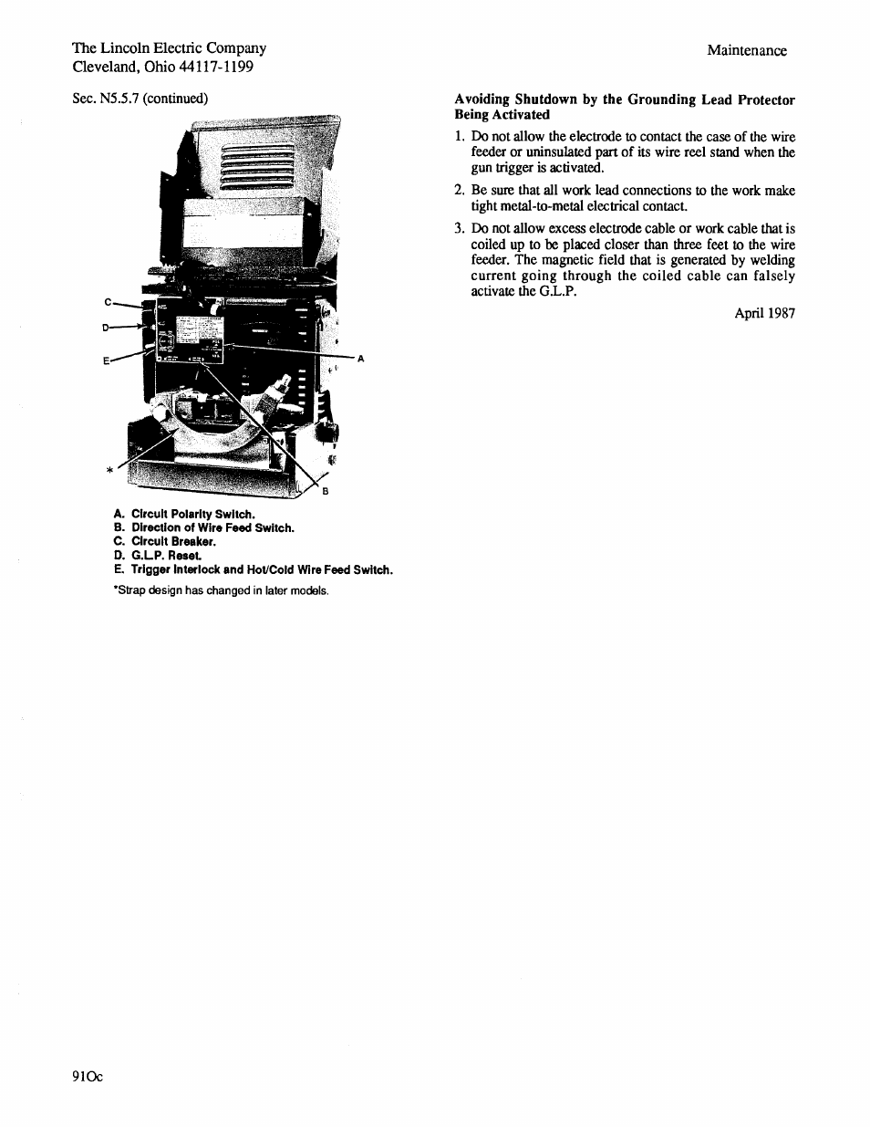 Lincoln Electric IM294 LN-9 SEMIAUTOMATIC WIRE FEEDER User Manual | Page 59 / 148