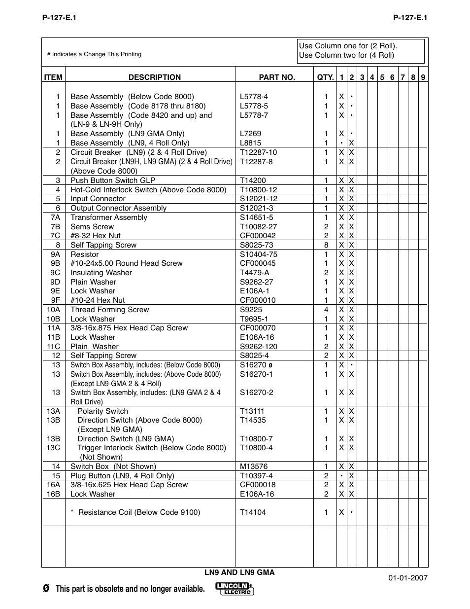 Lincoln Electric IM294 LN-9 SEMIAUTOMATIC WIRE FEEDER User Manual | Page 79 / 148