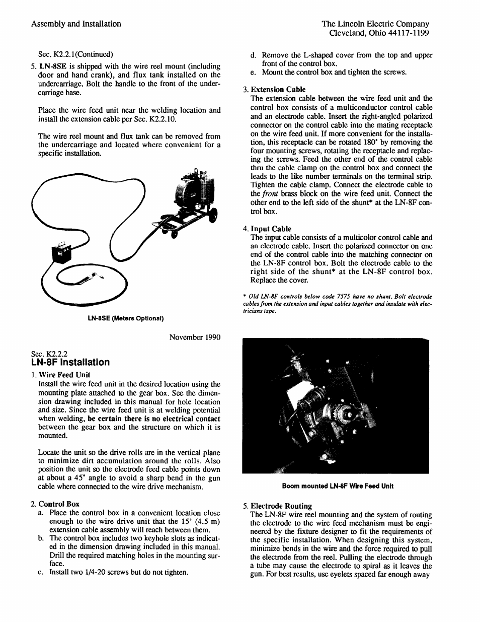 Lincoln Electric IM274 LN-8 SEMIAUTOMATIC WIRE FEEDER User Manual | Page 10 / 140