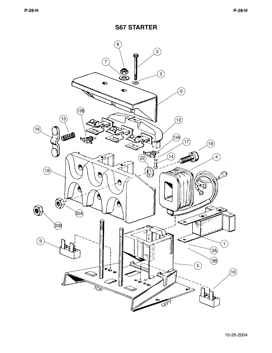 S67 starter | Lincoln Electric IM274 LN-8 SEMIAUTOMATIC WIRE FEEDER User Manual | Page 118 / 140