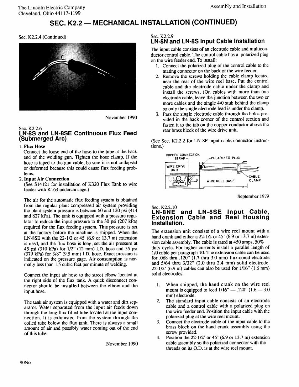 Lincoln Electric IM274 LN-8 SEMIAUTOMATIC WIRE FEEDER User Manual | Page 13 / 140