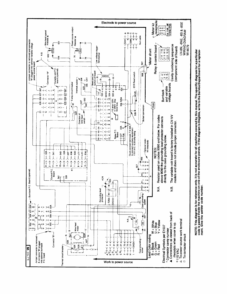 Lincoln Electric IM274 LN-8 SEMIAUTOMATIC WIRE FEEDER User Manual | Page 133 / 140