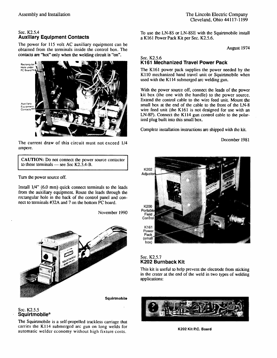 Lincoln Electric IM274 LN-8 SEMIAUTOMATIC WIRE FEEDER User Manual | Page 26 / 140