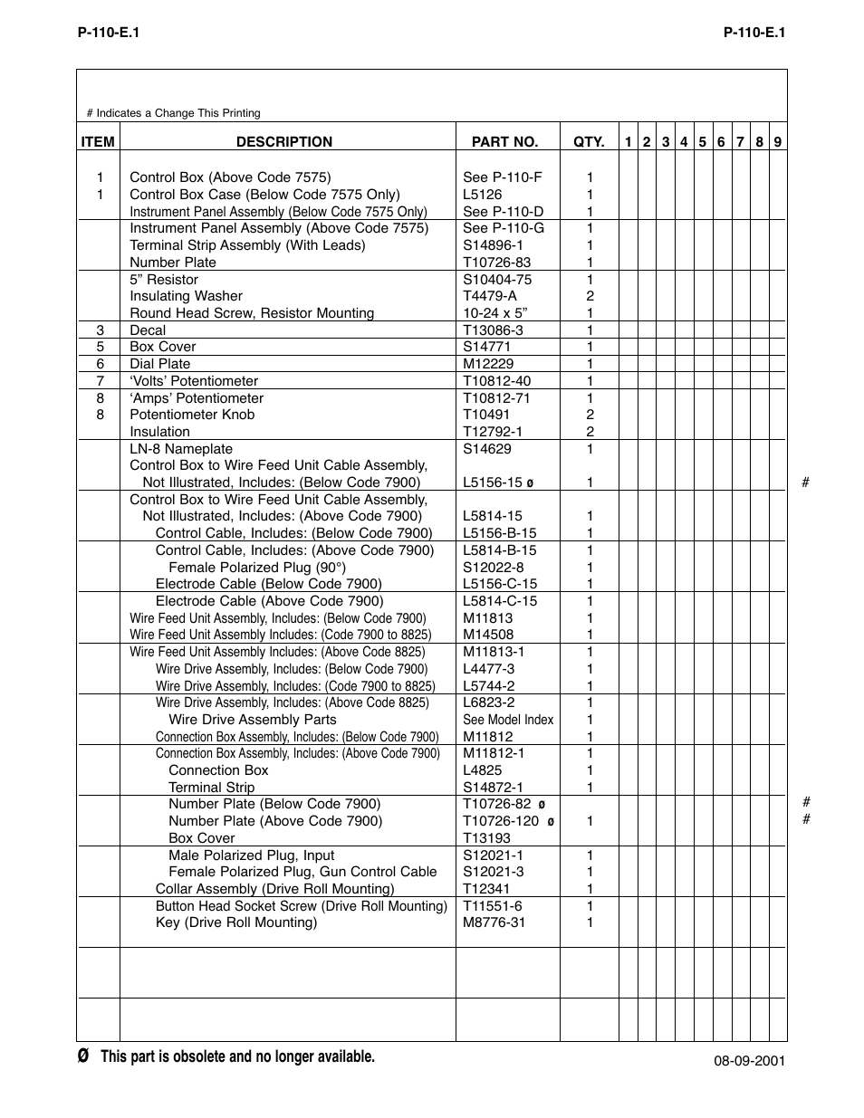 Lincoln Electric IM274 LN-8 SEMIAUTOMATIC WIRE FEEDER User Manual | Page 87 / 140