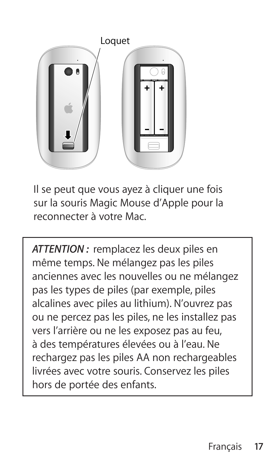 Apple Magic Mouse User Manual | Page 17 / 46