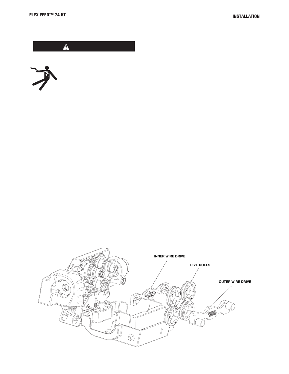 Warning | Lincoln Electric IM10163 FLEX FEED 74 HT User Manual | Page 10 / 80