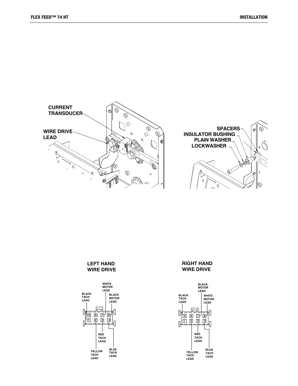 Left hand wire drive right hand wire drive, Figure a.28 figure a.29 | Lincoln Electric IM10163 FLEX FEED 74 HT User Manual | Page 23 / 80